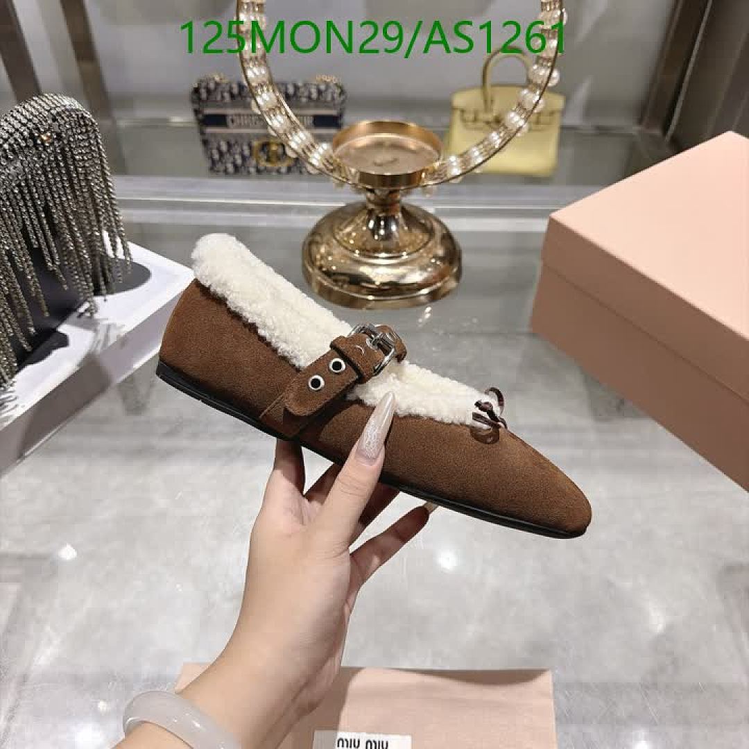 Miu Miu-Women Shoes Code: AS1261 $: 125USD