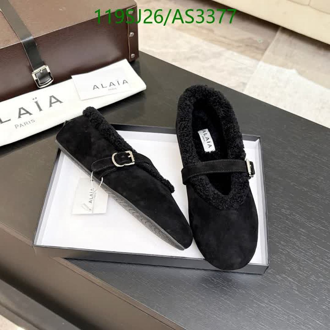Alaia-Women Shoes Code: AS3377 $: 119USD