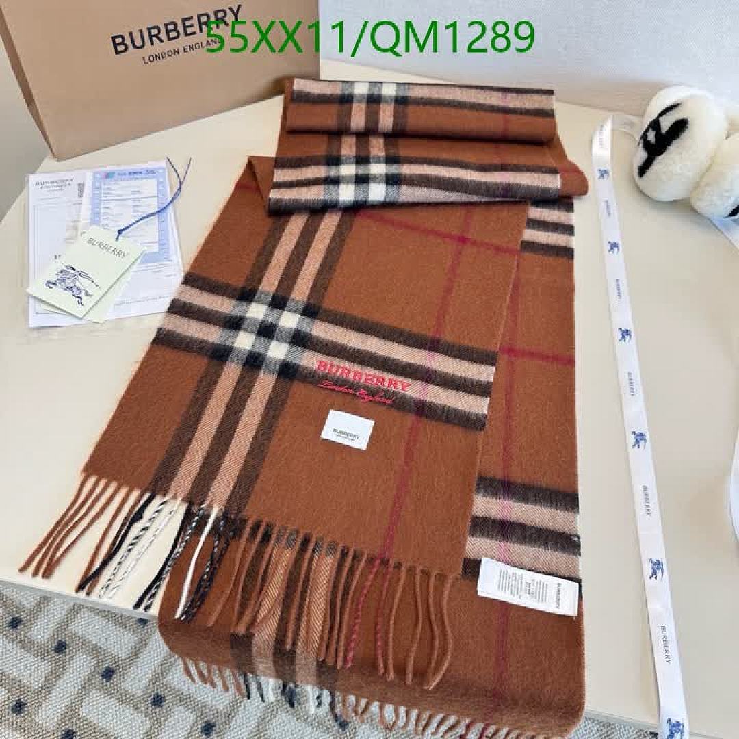 Burberry-Scarves Code: QM1289 $: 55USD