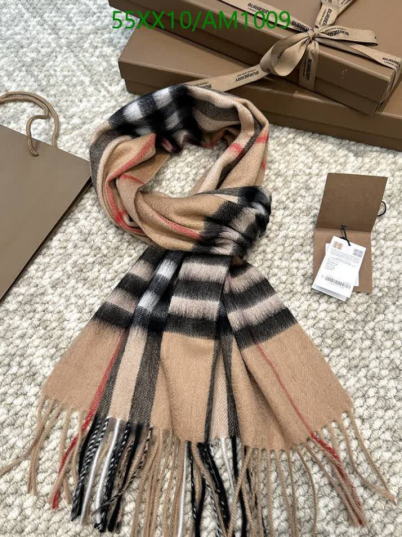 Burberry-Scarves Code: AM1009 $: 55USD