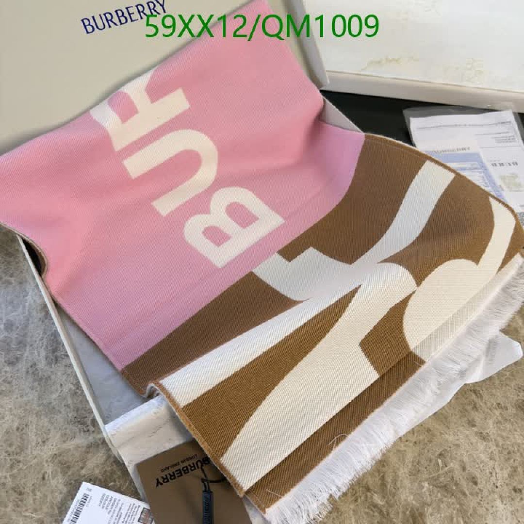Burberry-Scarves Code: QM1009 $: 59USD