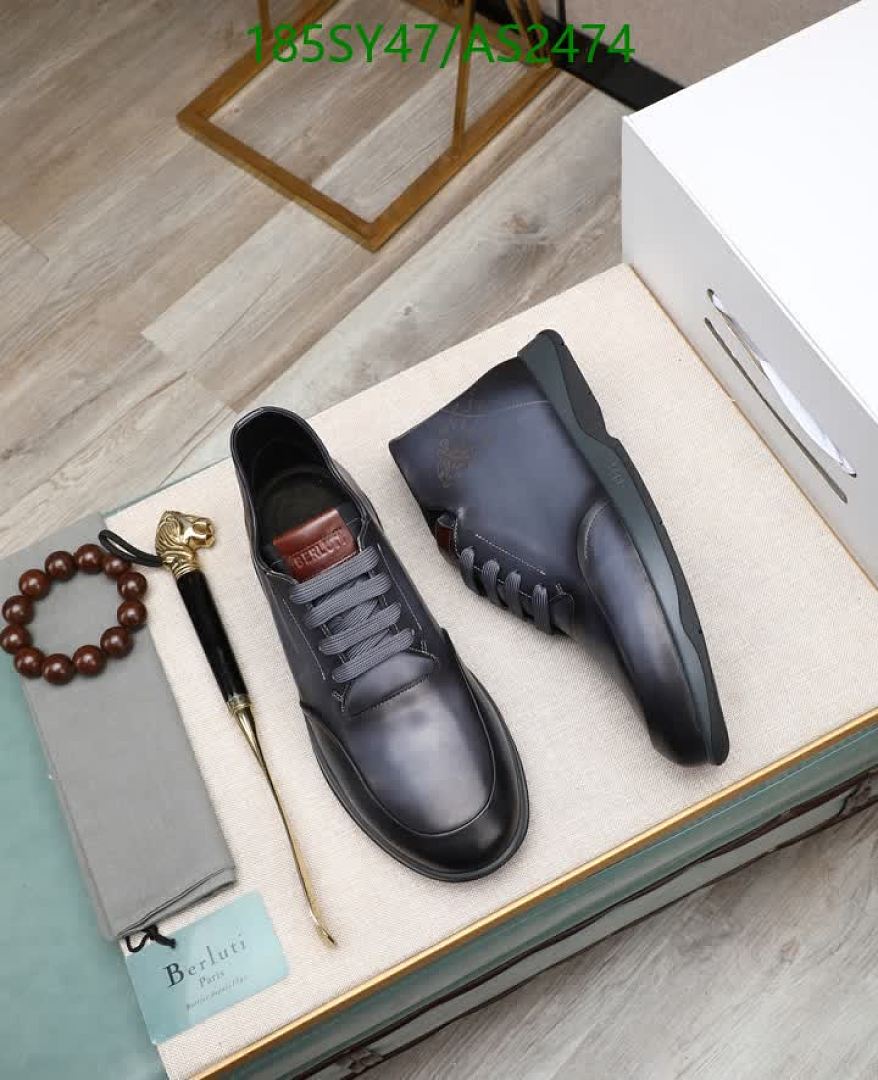 Berluti-Men shoes Code: AS2474 $: 185USD