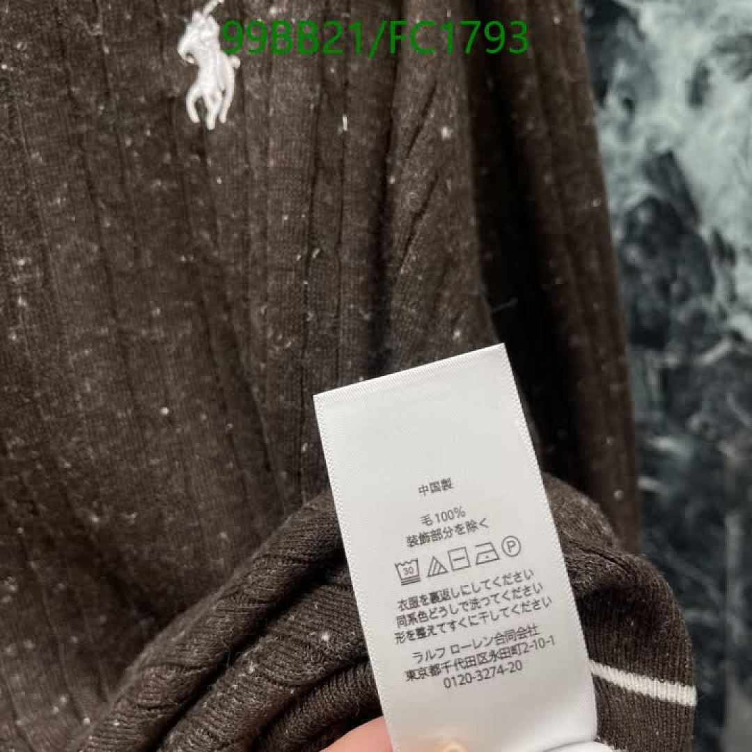 Ralph Lauren-Clothing Code: FC1793 $: 99USD