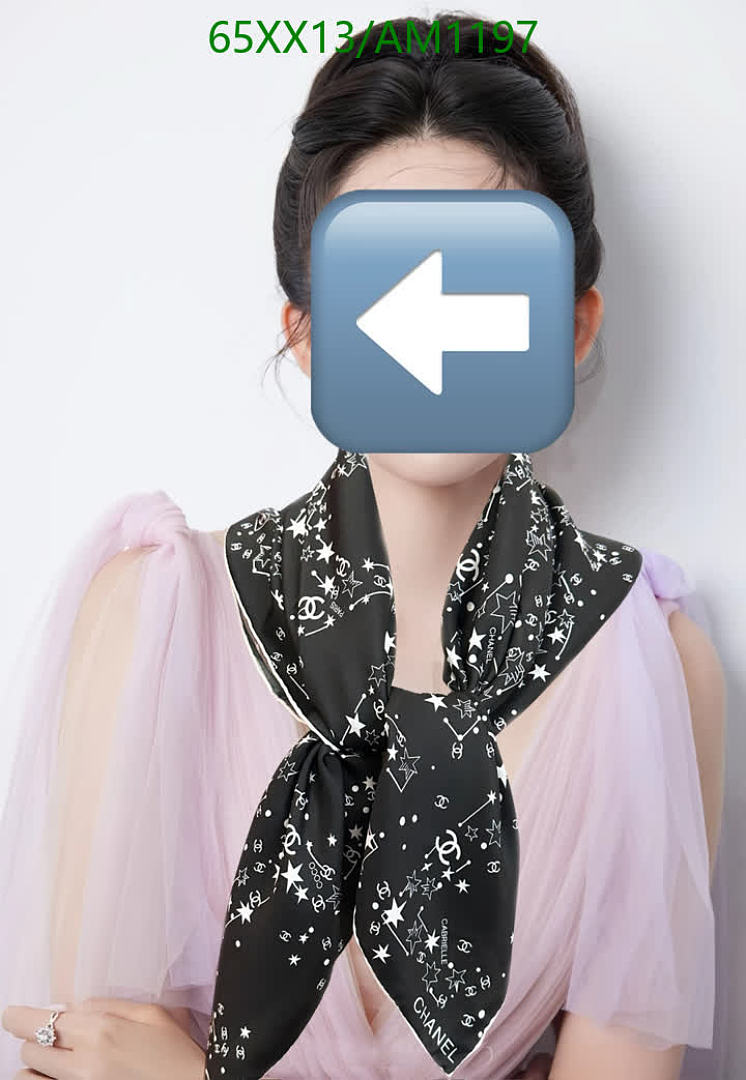 Chanel-Scarves Code: AM1197 $: 65USD