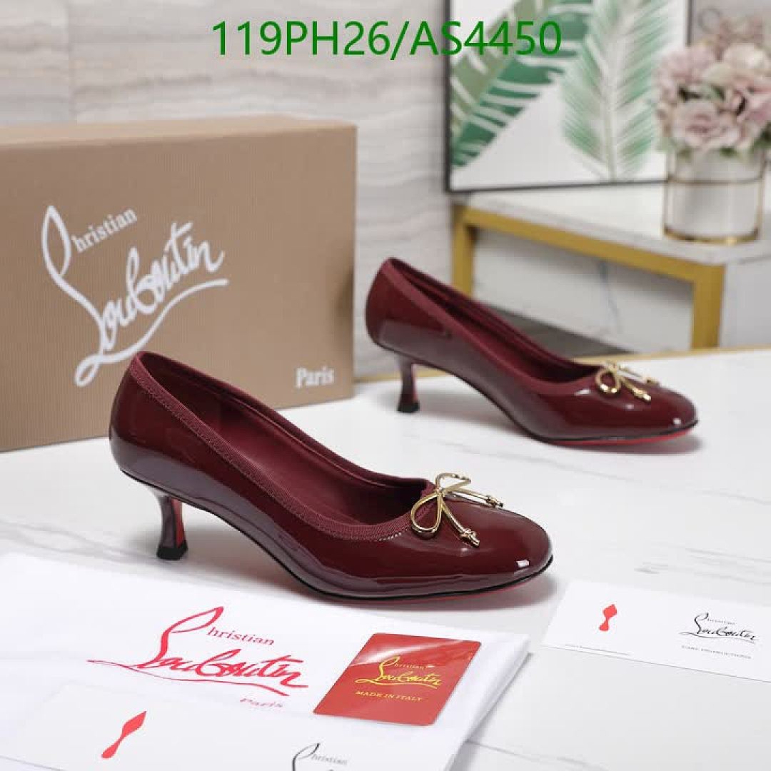 Christian Louboutin-Women Shoes Code: AS4450 $: 119USD