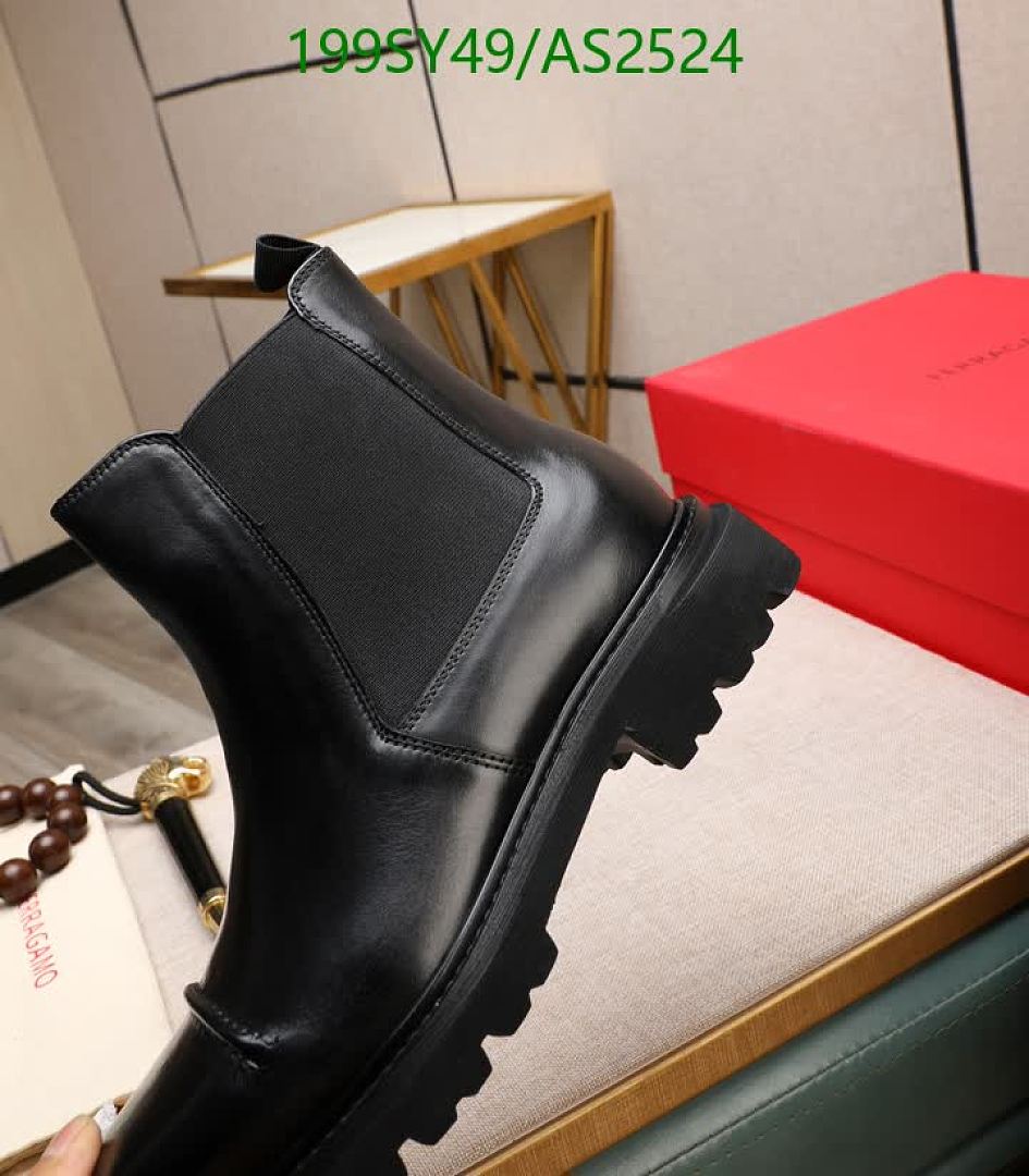 Ferragamo-Men shoes Code: AS2524 $: 199USD
