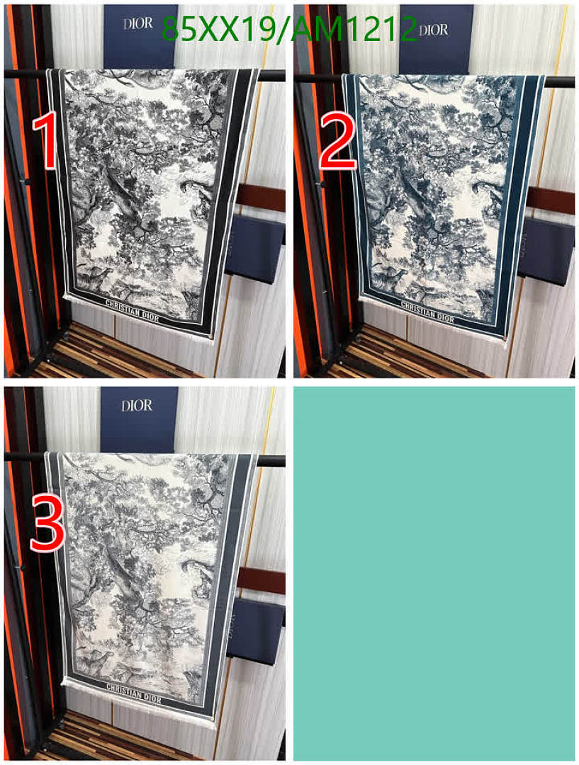 Dior-Scarves Code: AM1212 $: 85USD