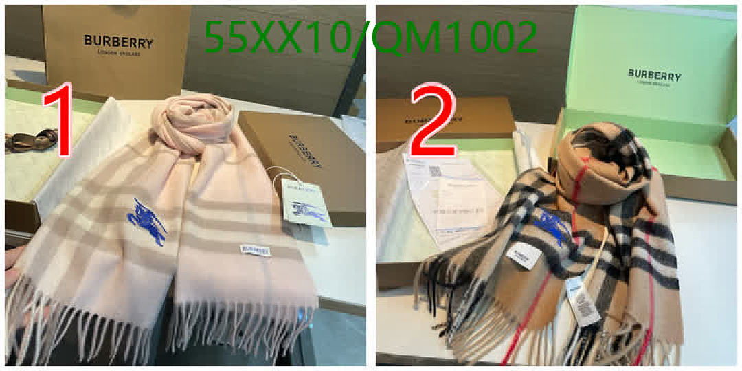 Burberry-Scarves Code: QM1002 $: 55USD