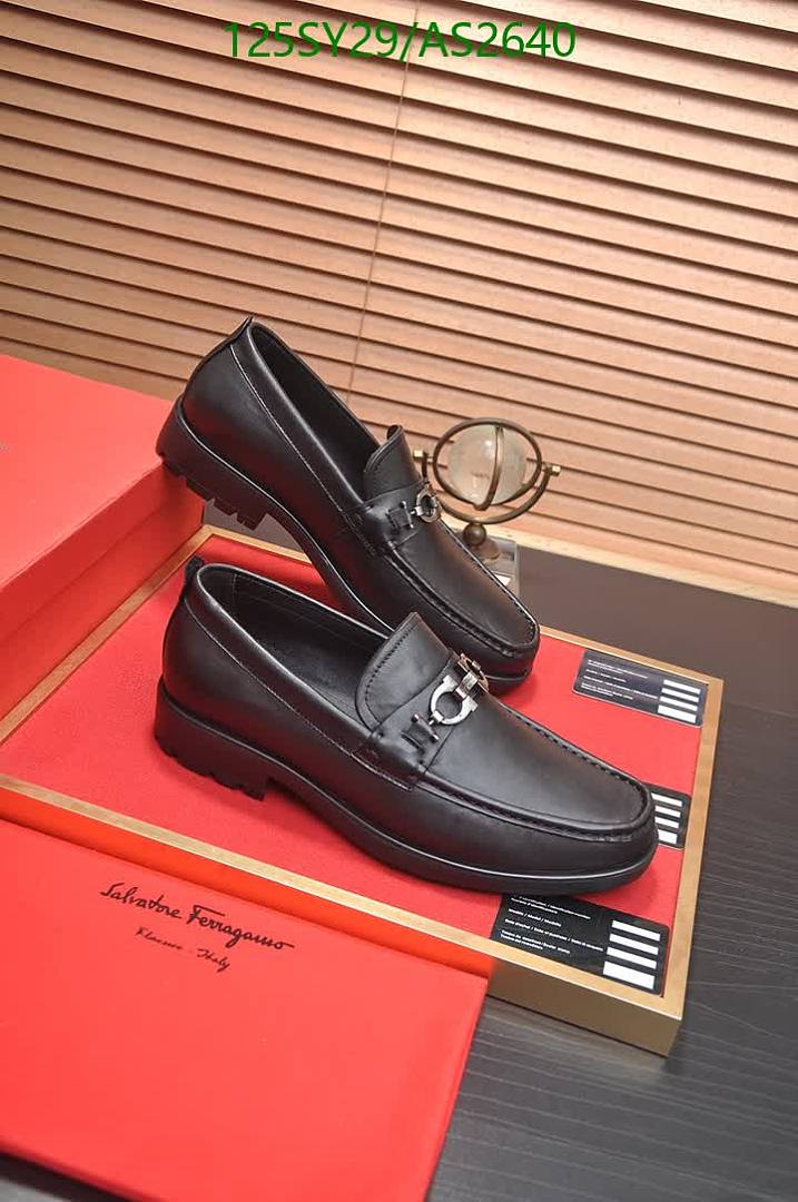 Ferragamo-Men shoes Code: AS2640 $: 125USD