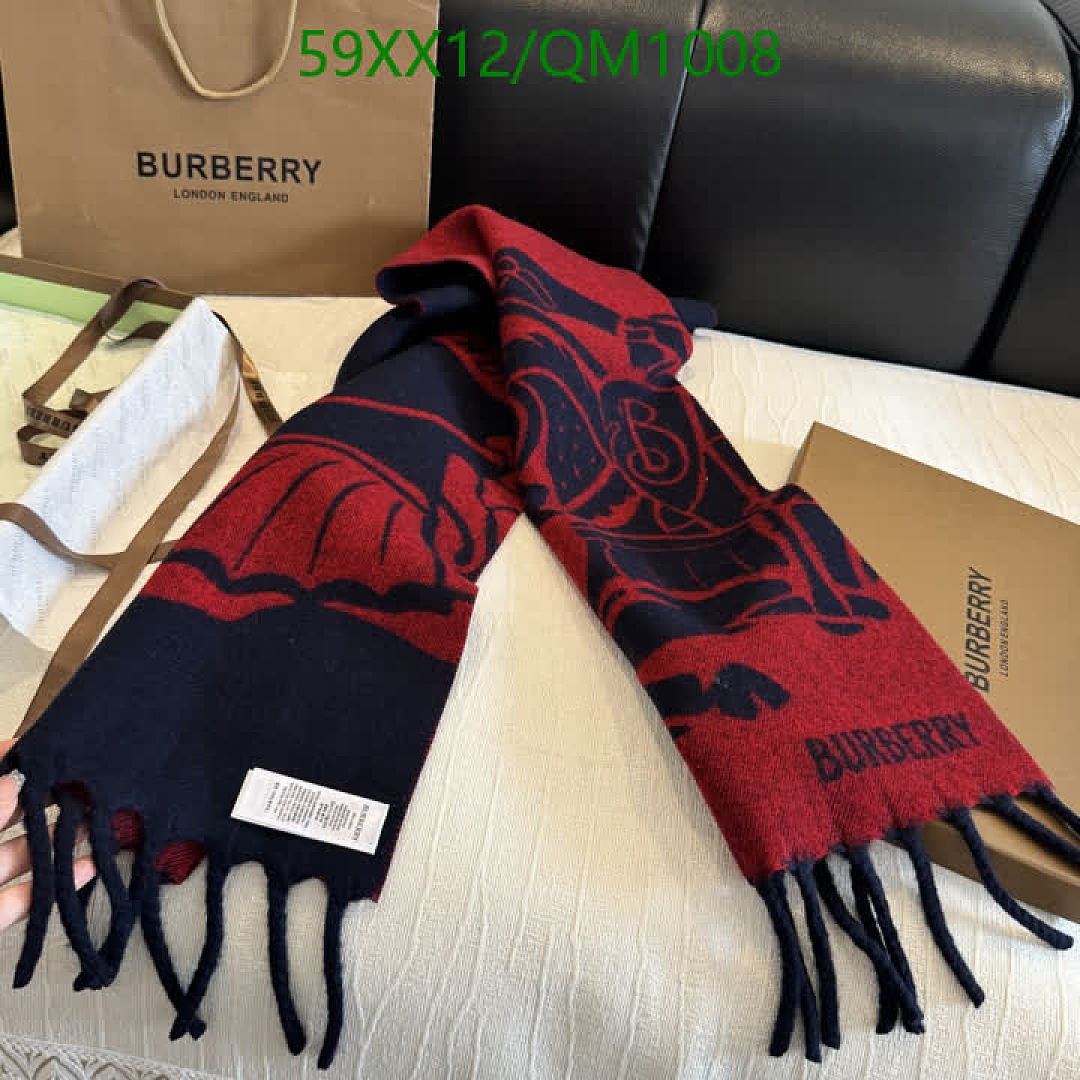 Burberry-Scarves Code: QM1008 $: 59USD
