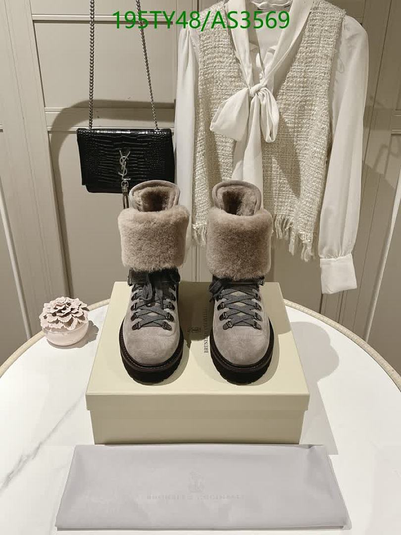 Brunello Cucinelli-Women Shoes Code: AS3569 $: 195USD