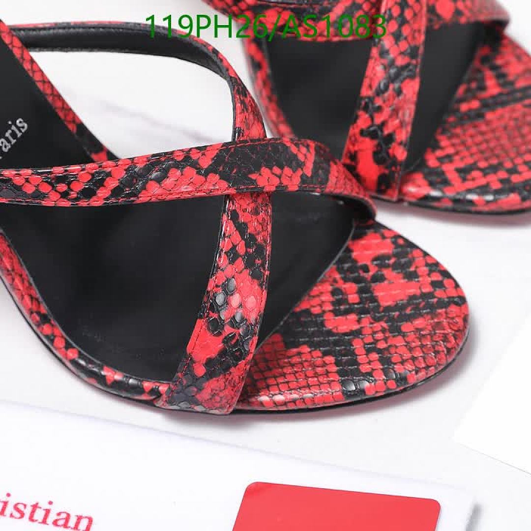 Christian Louboutin-Women Shoes Code: AS1083 $: 119USD