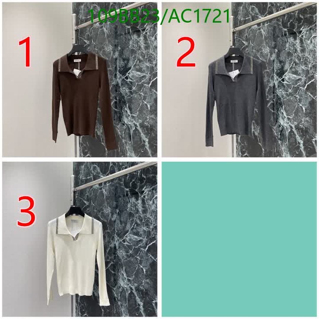 Brunello Cucinelli-Clothing Code: AC1721 $: 109USD