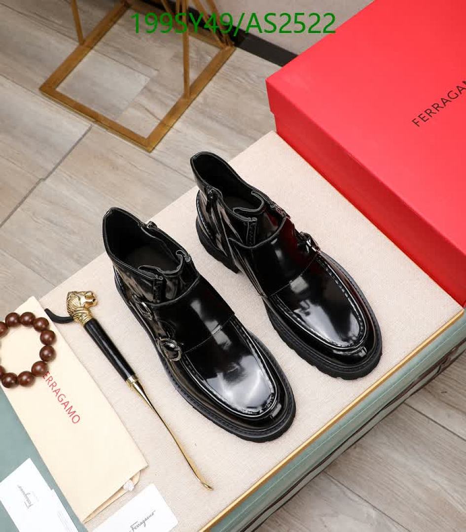 Ferragamo-Men shoes Code: AS2522 $: 199USD