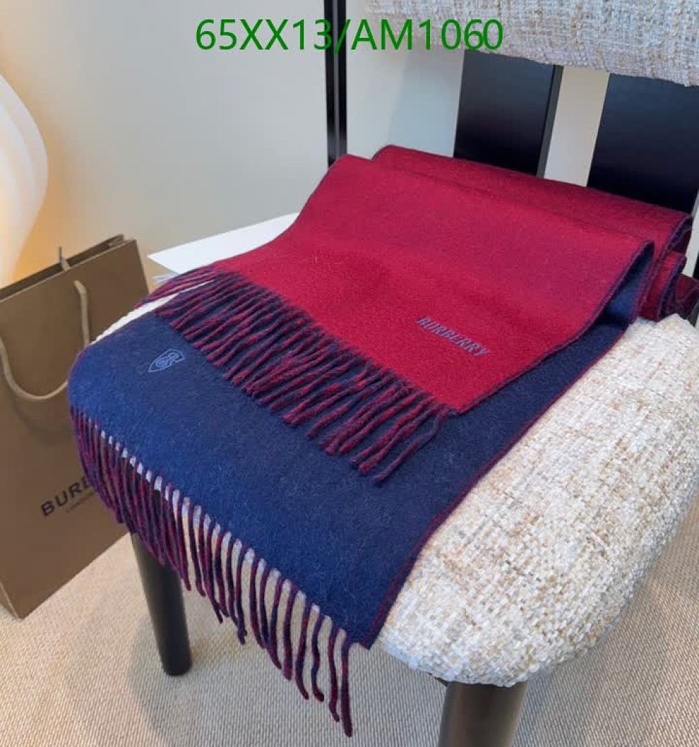Burberry-Scarves Code: AM1060 $: 65USD