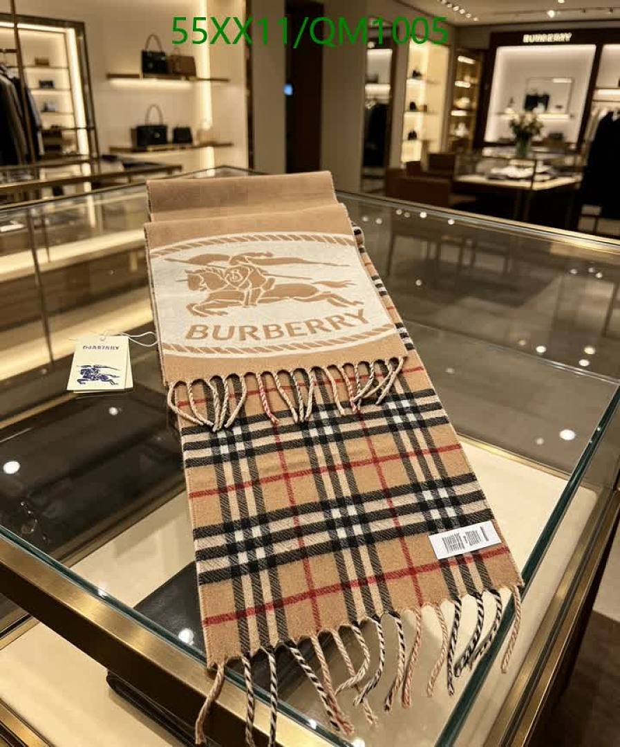 Burberry-Scarves Code: QM1005 $: 55USD