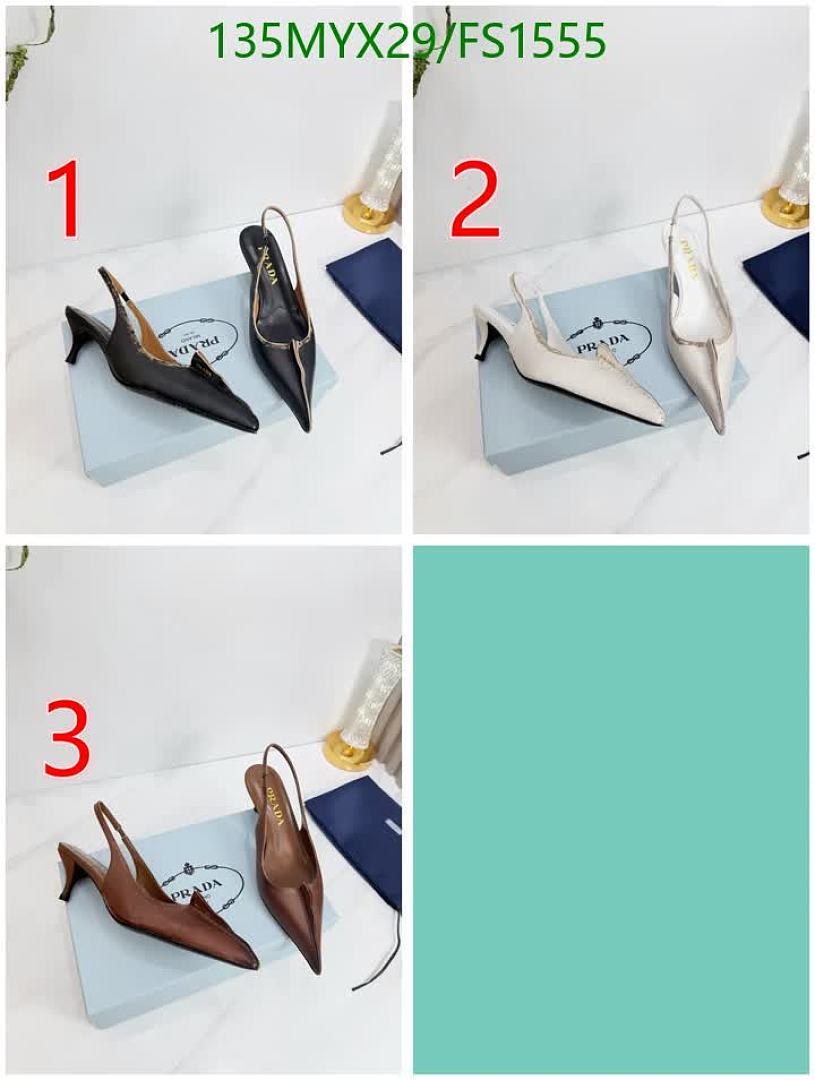 Prada-Women Shoes Code: FS1555 $: 135USD