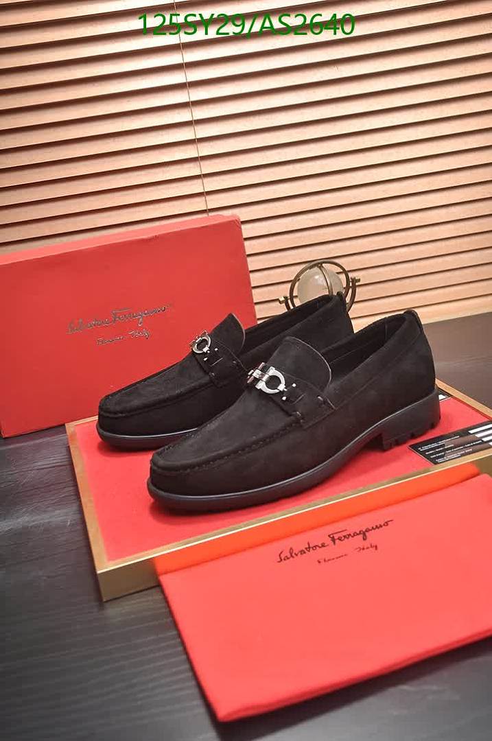 Ferragamo-Men shoes Code: AS2640 $: 125USD