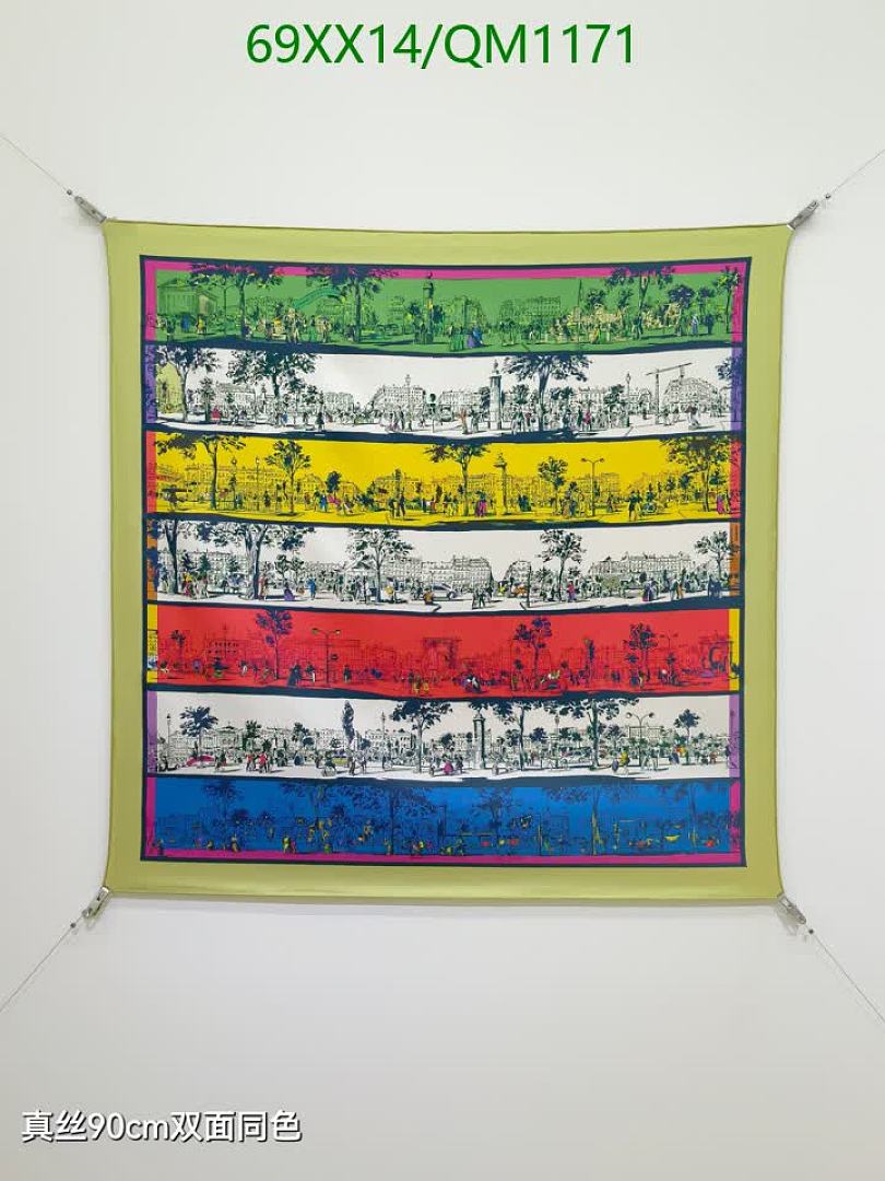 Hermes-Scarves Code: QM1171 $: 69USD
