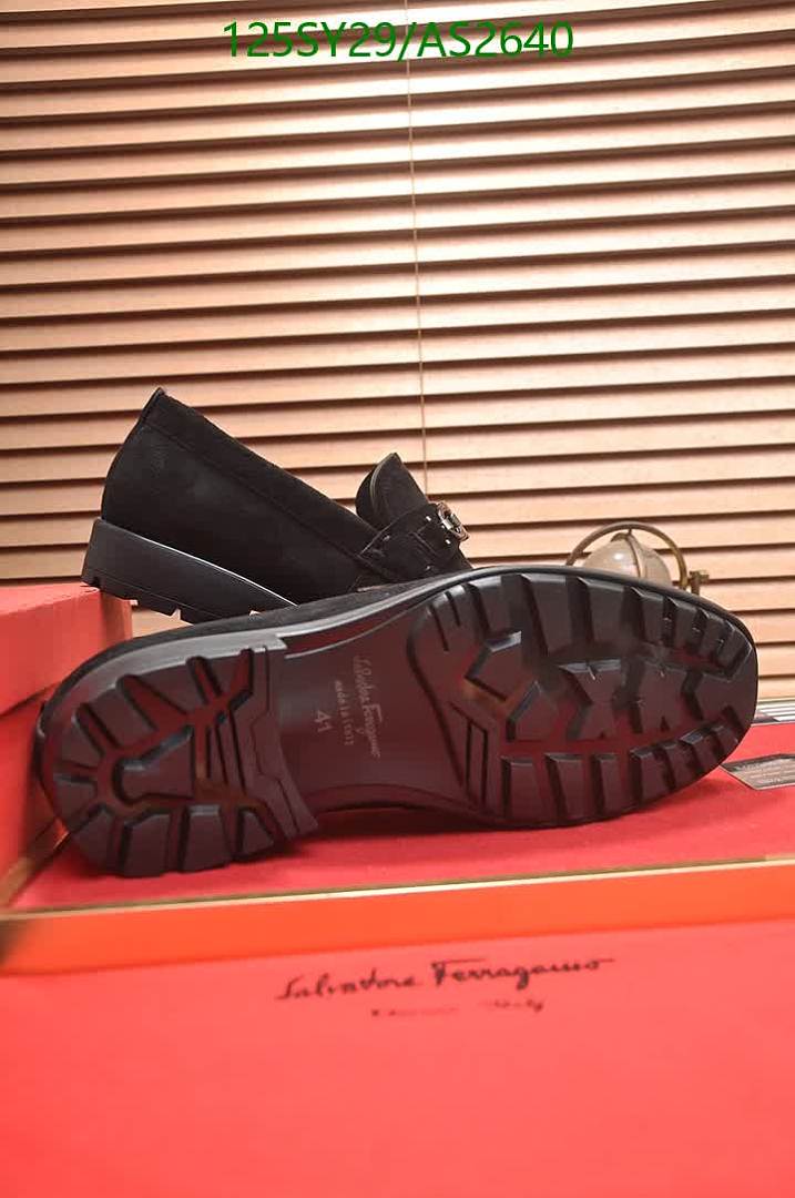Ferragamo-Men shoes Code: AS2640 $: 125USD