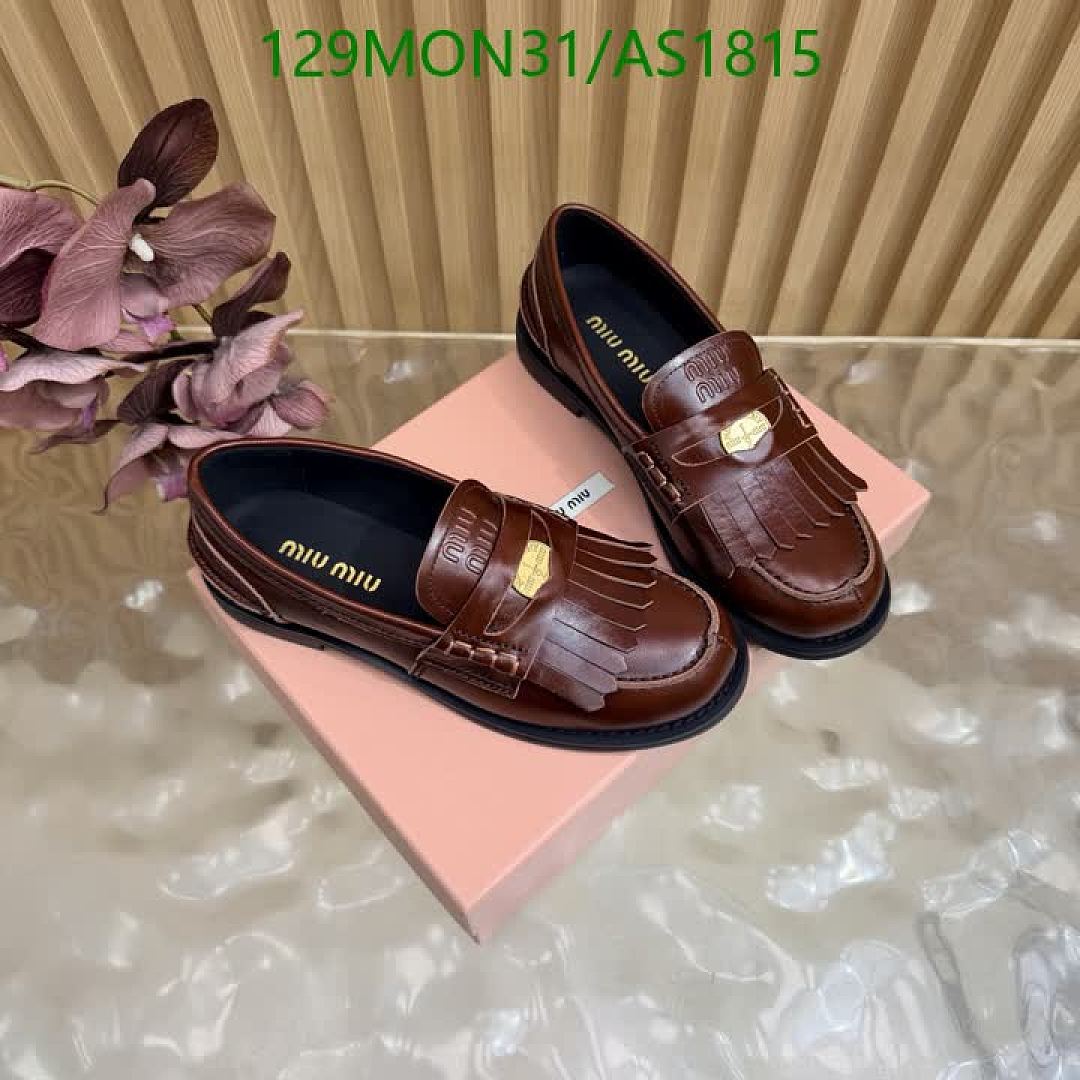 Miu Miu-Women Shoes Code: AS1815 $: 129USD