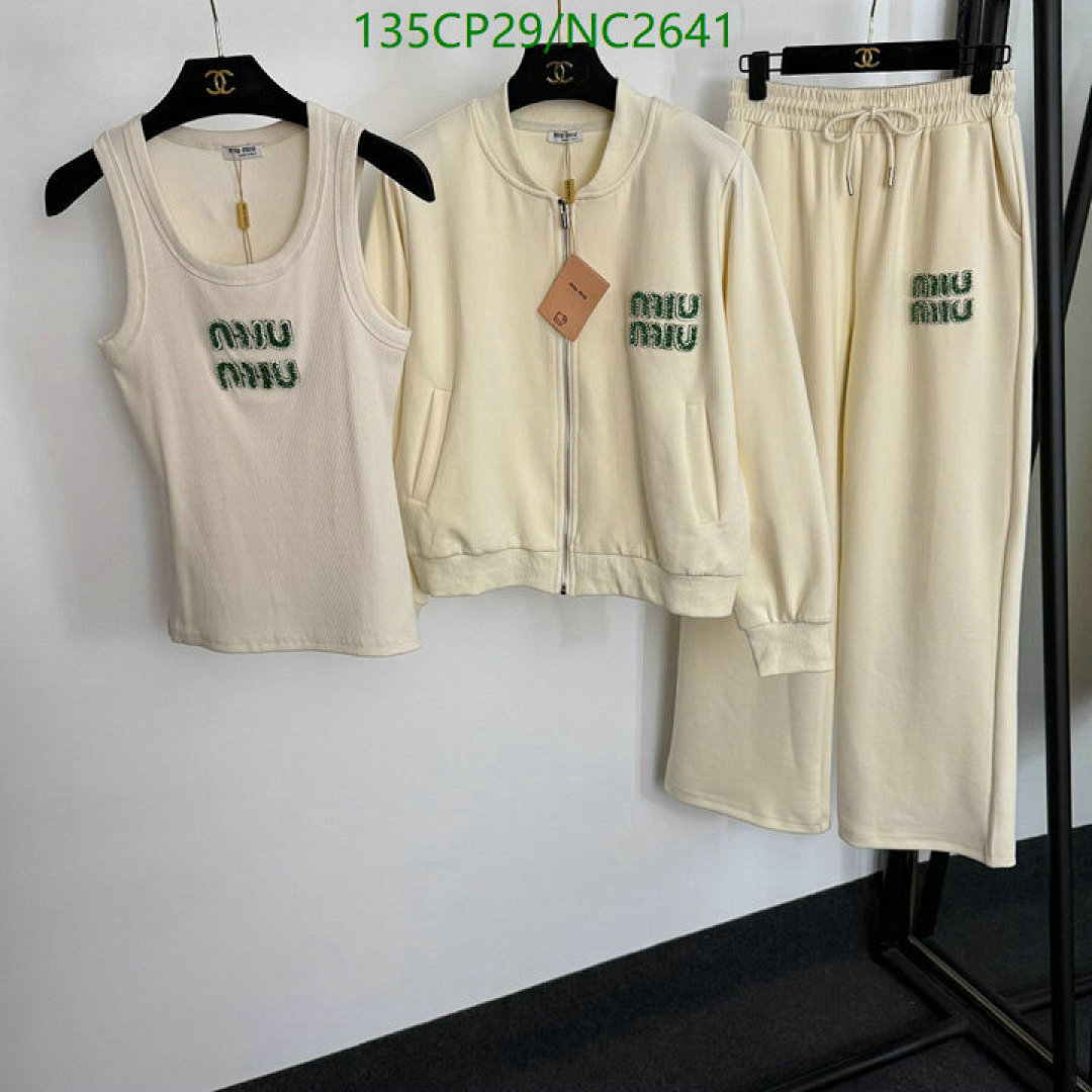 Miu Miu-Clothing Code: NC2641 $: 135USD