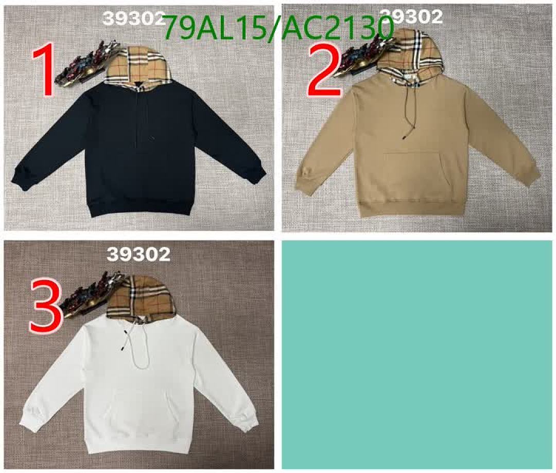 Burberry-Clothing Code: AC2130 $: 79USD