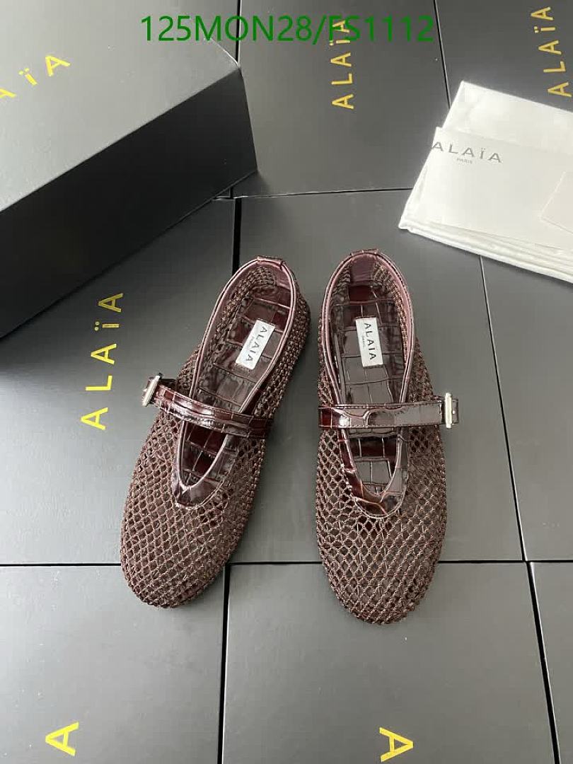 Alaia-Women Shoes Code: FS1112 $: 125USD