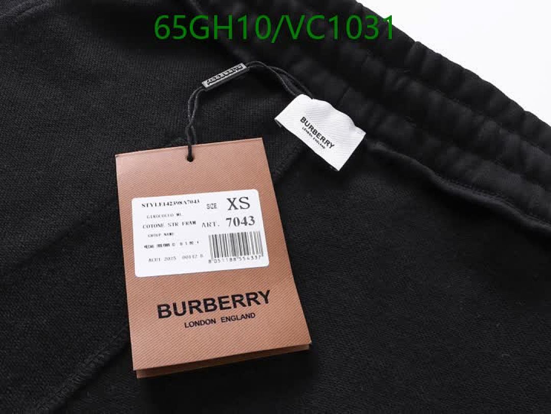 Burberry-Clothing Code: VC1031 $: 65USD