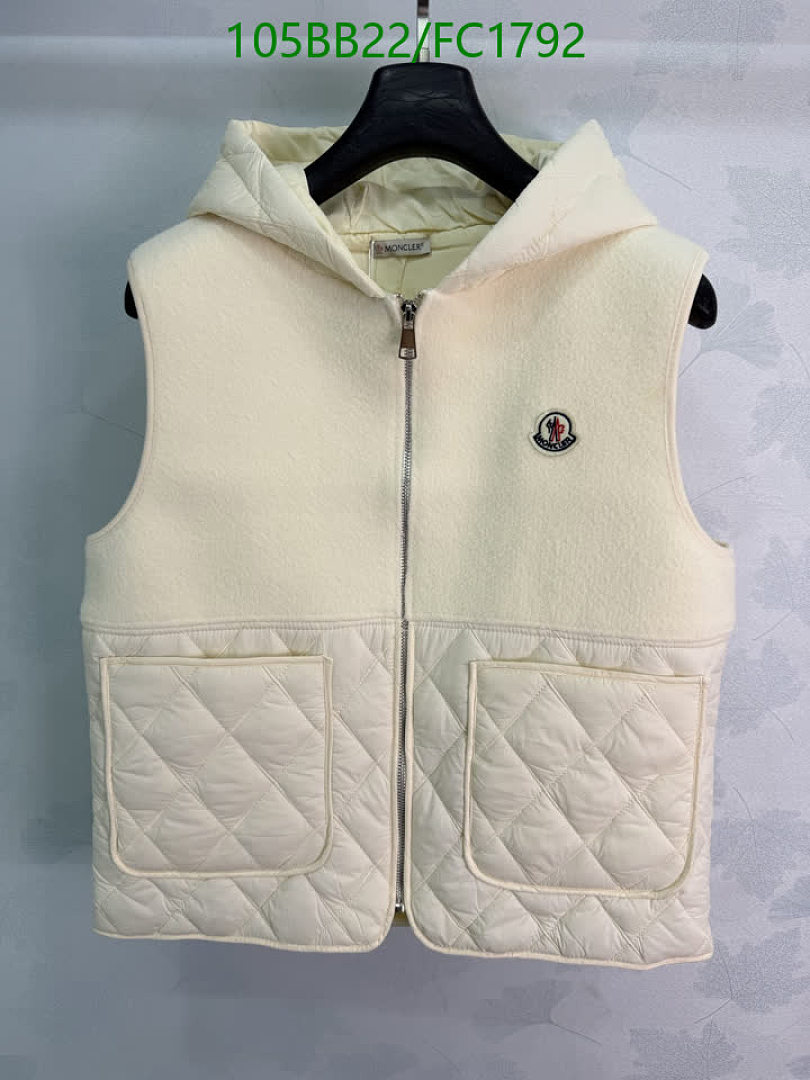 Moncler-Clothing Code: FC1792 $: 105USD