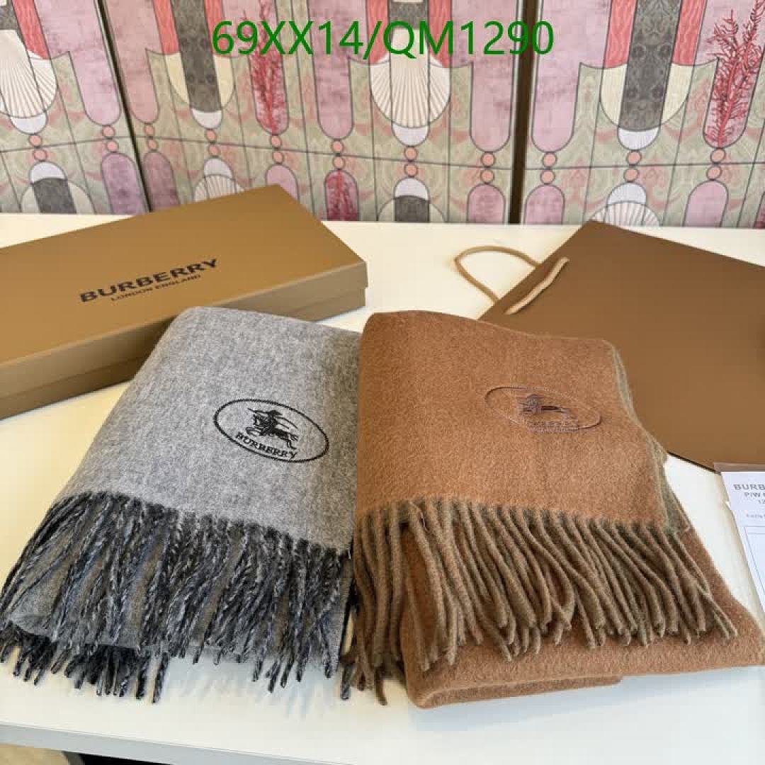 Burberry-Scarves Code: QM1290 $: 69USD