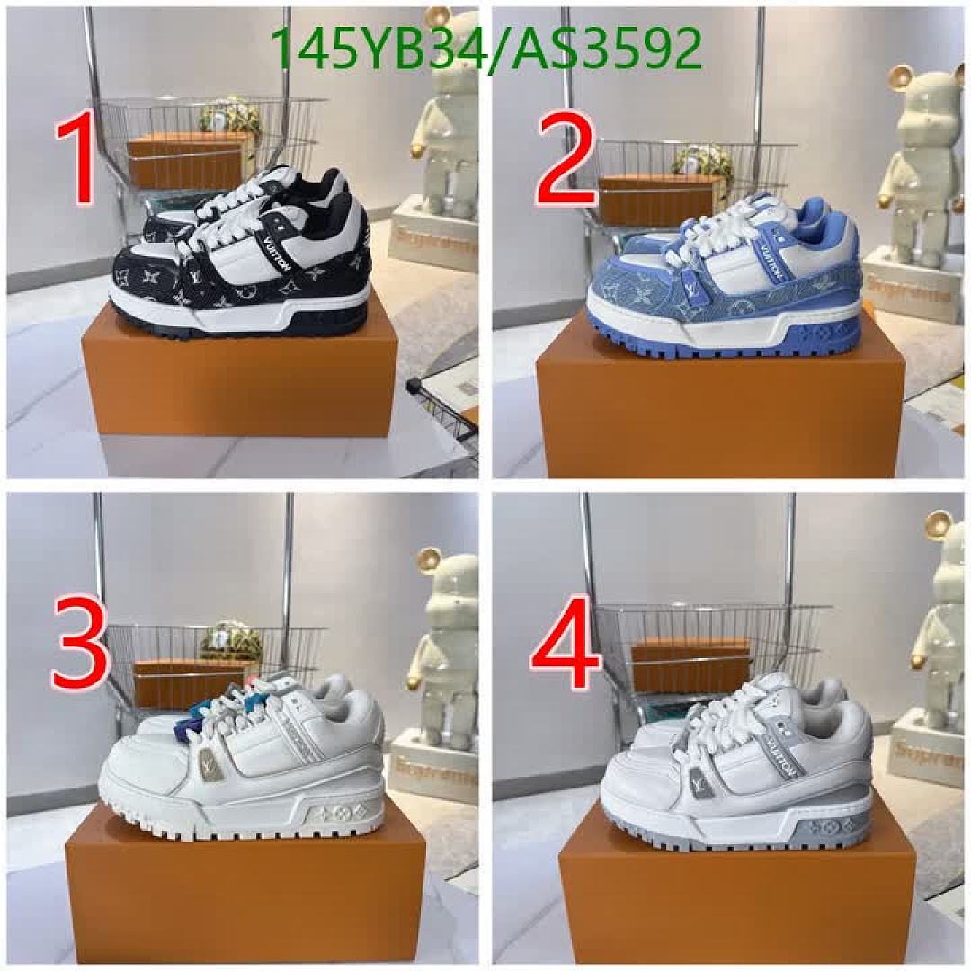 LV-Men shoes Code: AS3592 $: 145USD