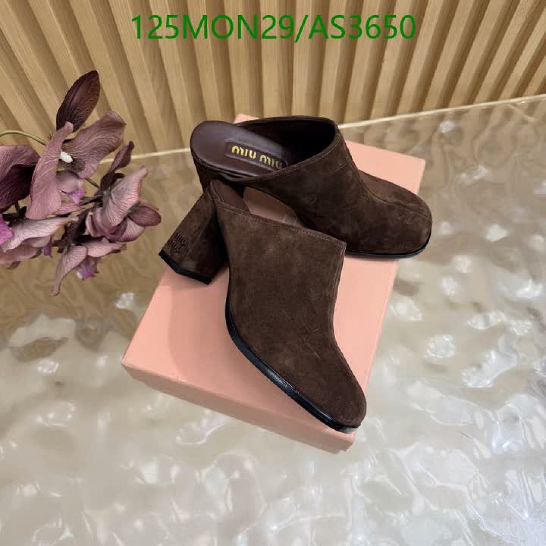 Miu Miu-Women Shoes Code: AS3650 $: 125USD