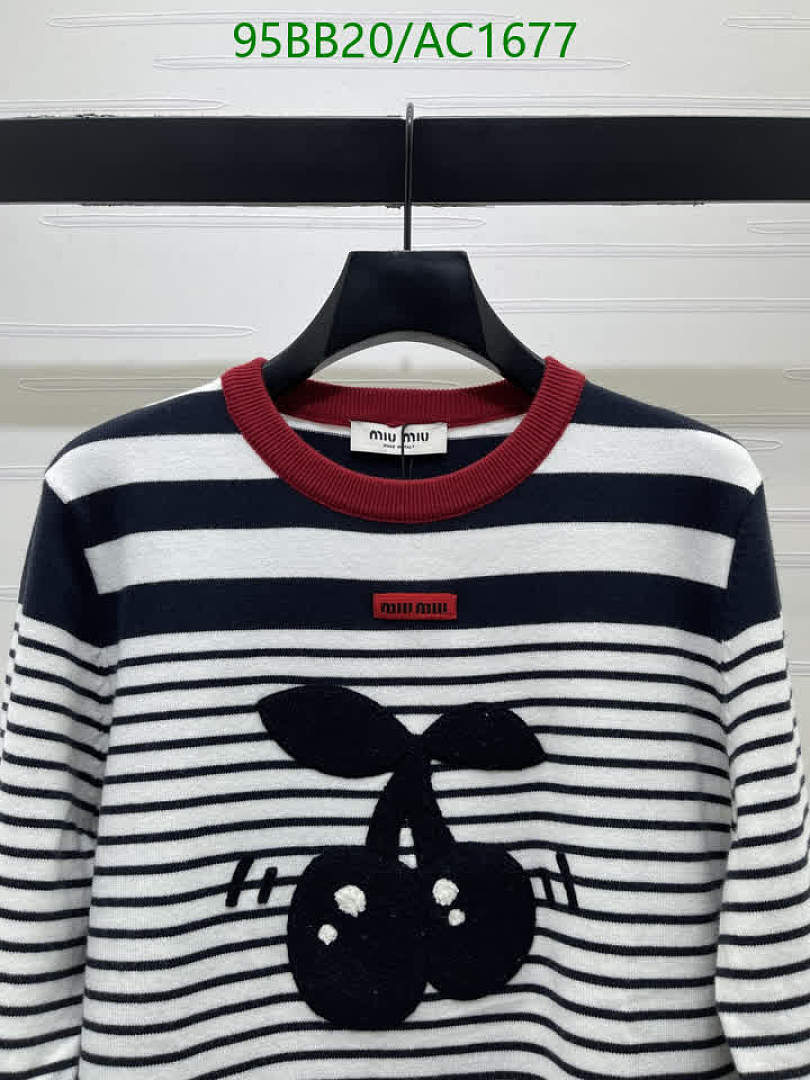 Miu Miu-Clothing Code: AC1677 $: 95USD