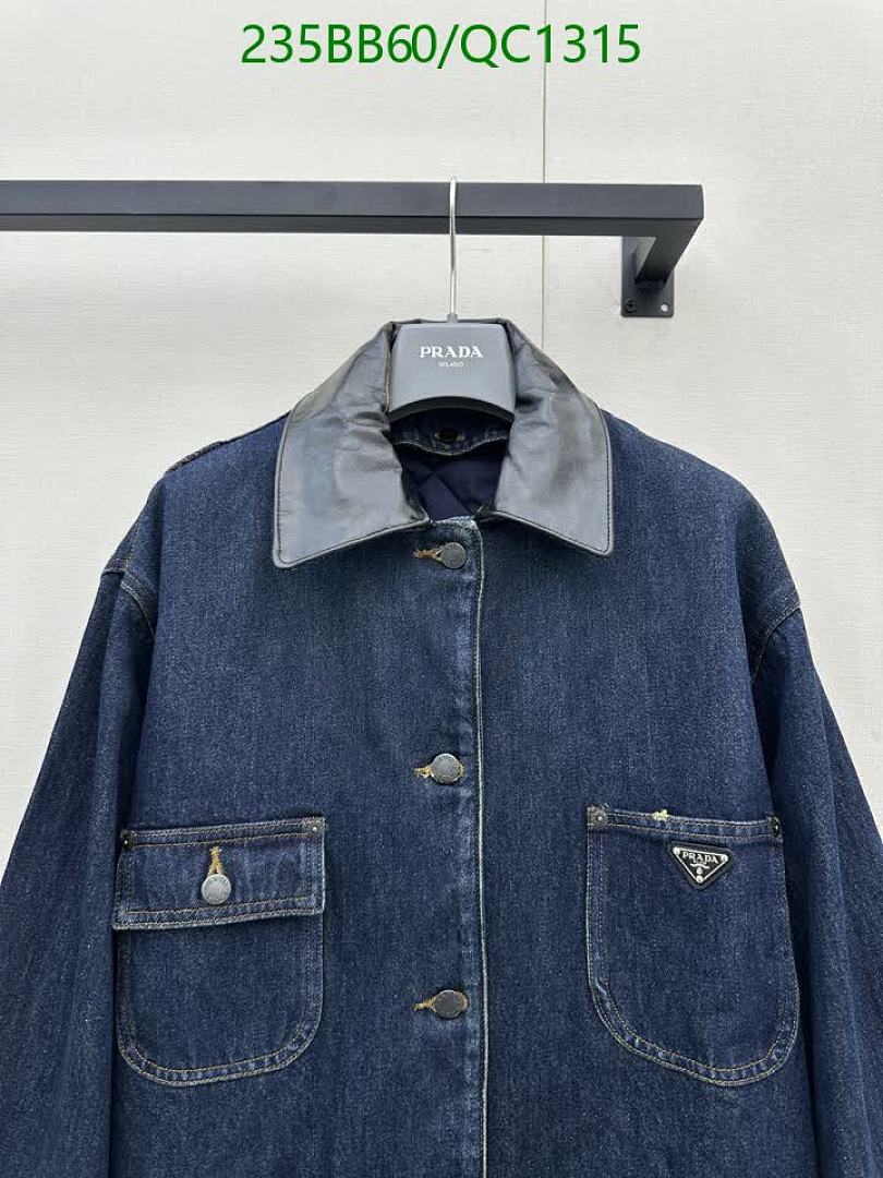 Prada-Clothing Code: QC1315 $: 235USD