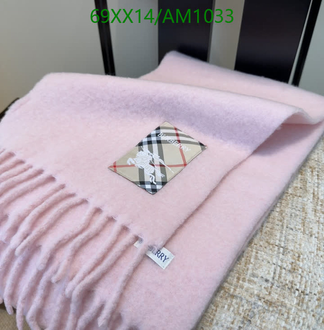 Burberry-Scarves Code: AM1033 $: 69USD