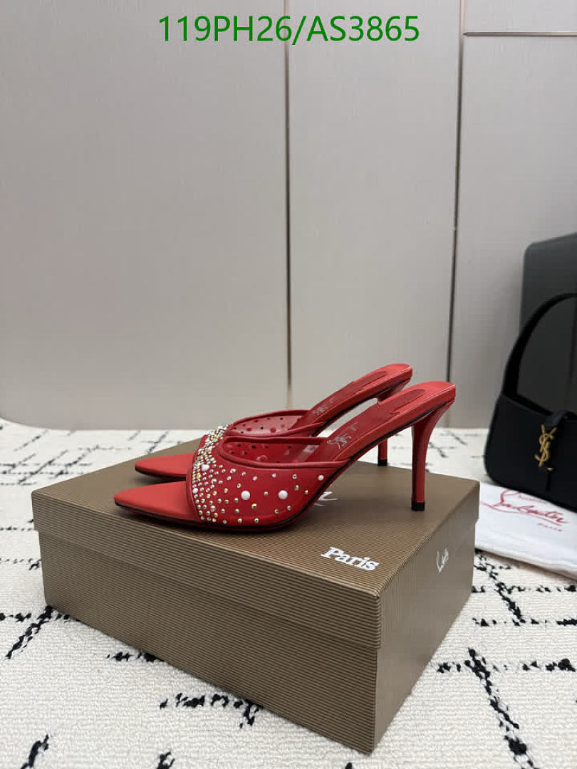 Christian Louboutin-Women Shoes Code: AS3865 $: 119USD
