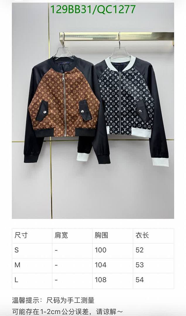 LV-Clothing Code: QC1277 $: 129USD