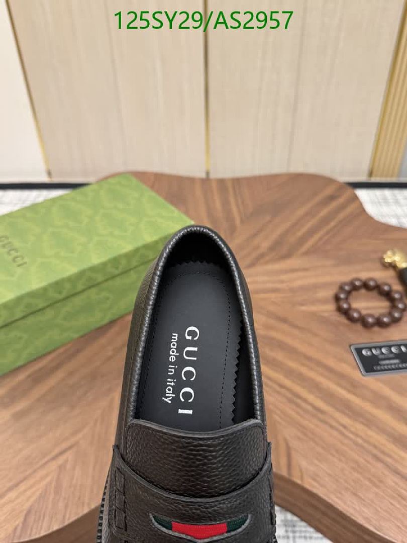 Gucci-Men shoes Code: AS2957 $: 125USD