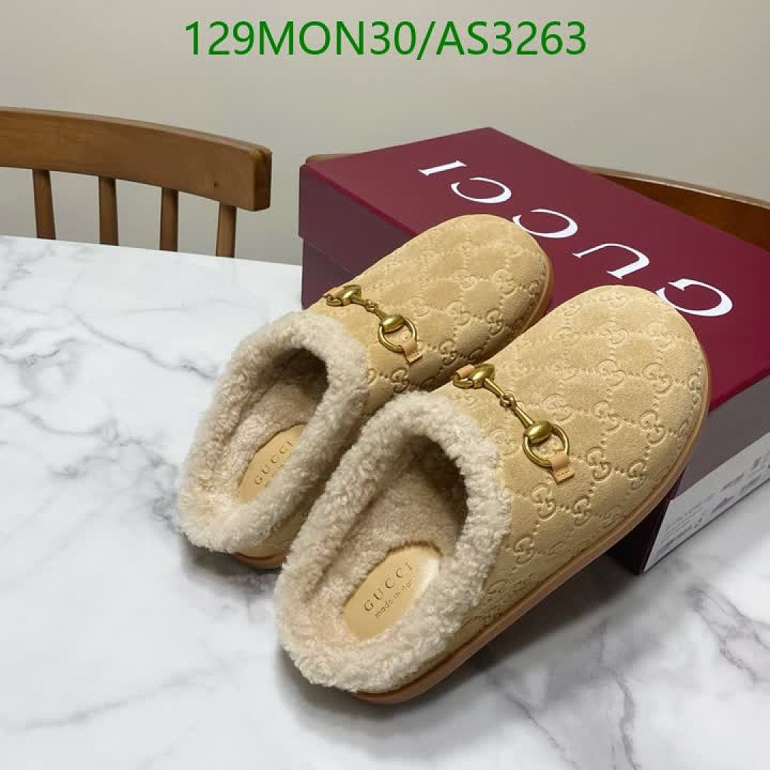 Gucci-Women Shoes Code: AS3263 $: 129USD