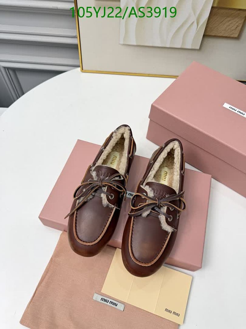 Miu Miu-Women Shoes Code: AS3919 $: 105USD