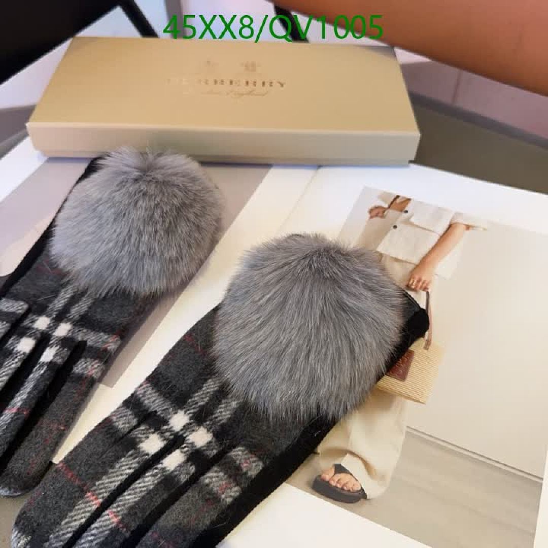 Burberry-Gloves Code: QV1005 $: 45USD