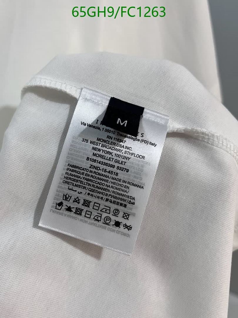 Moncler-Clothing Code: FC1263 $: 65USD