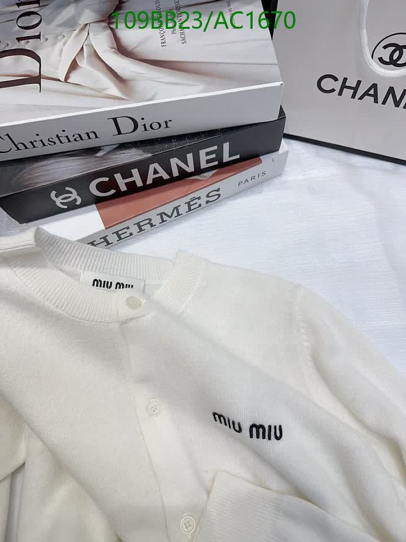 Miu Miu-Clothing Code: AC1670 $: 109USD