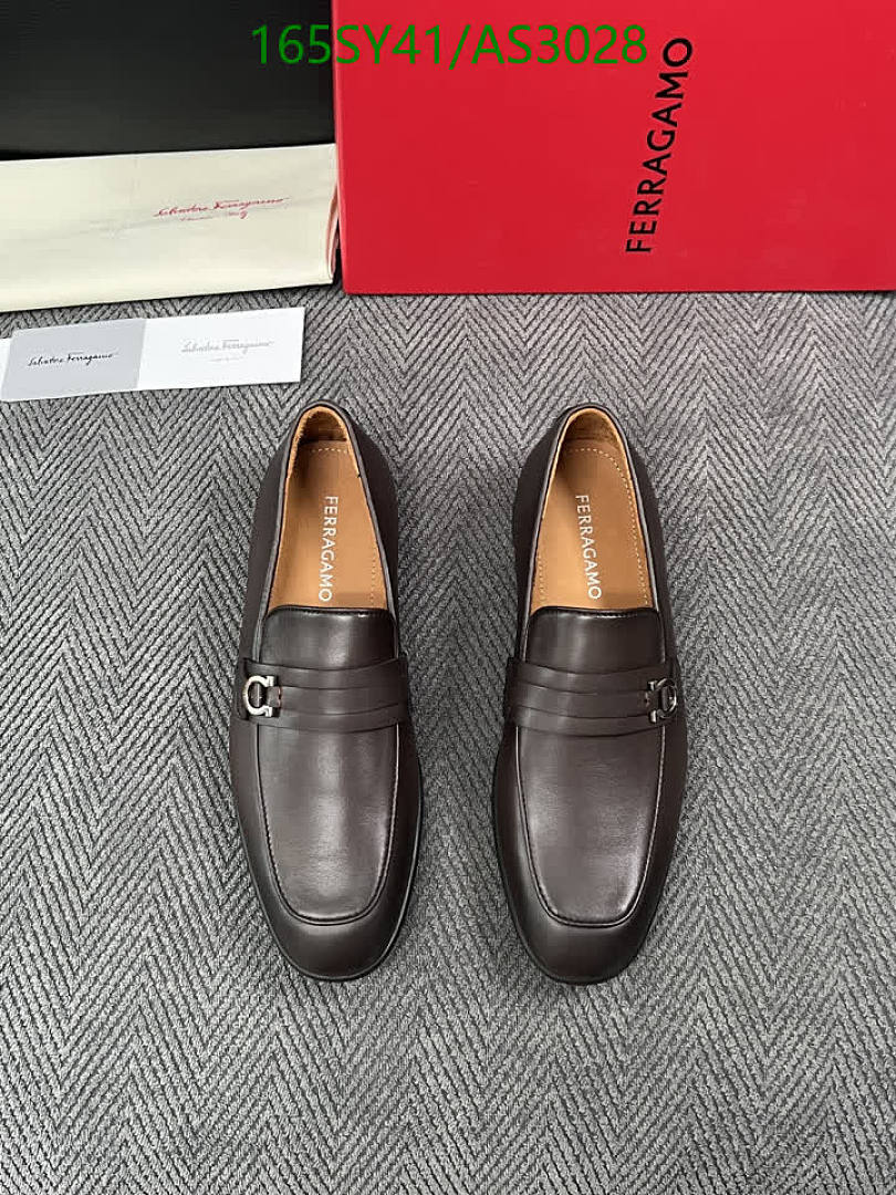 Ferragamo-Men shoes Code: AS3028 $: 165USD