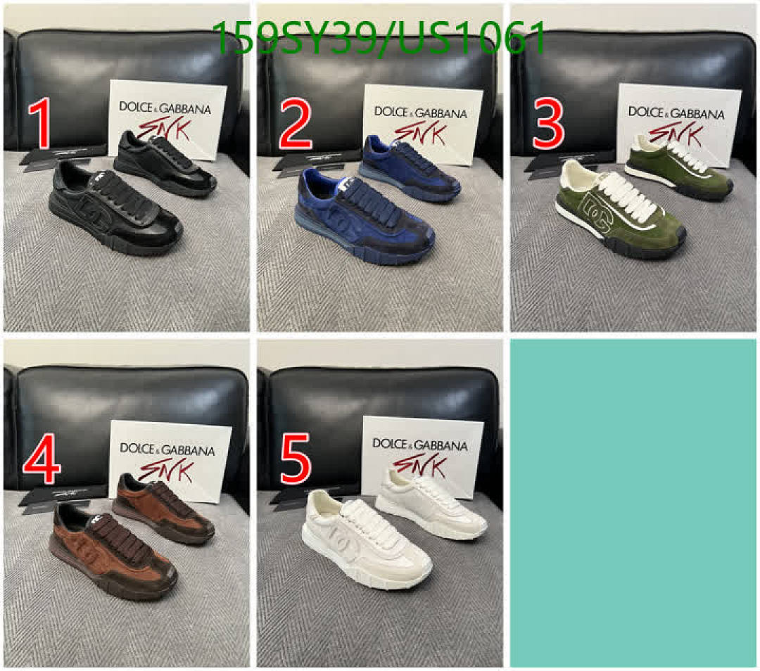 D&G-Men shoes Code: US1061 $: 159USD