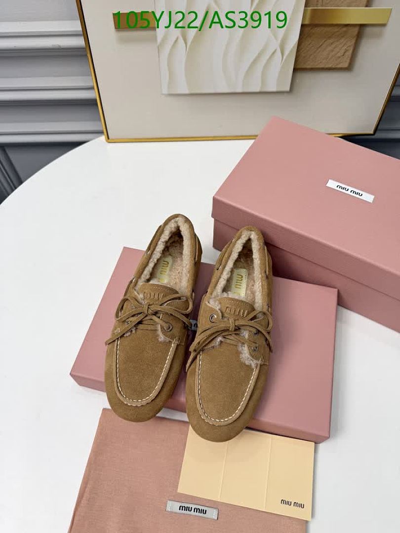 Miu Miu-Women Shoes Code: AS3919 $: 105USD