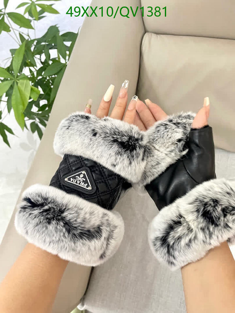 Prada-Gloves Code: QV1381 $: 49USD
