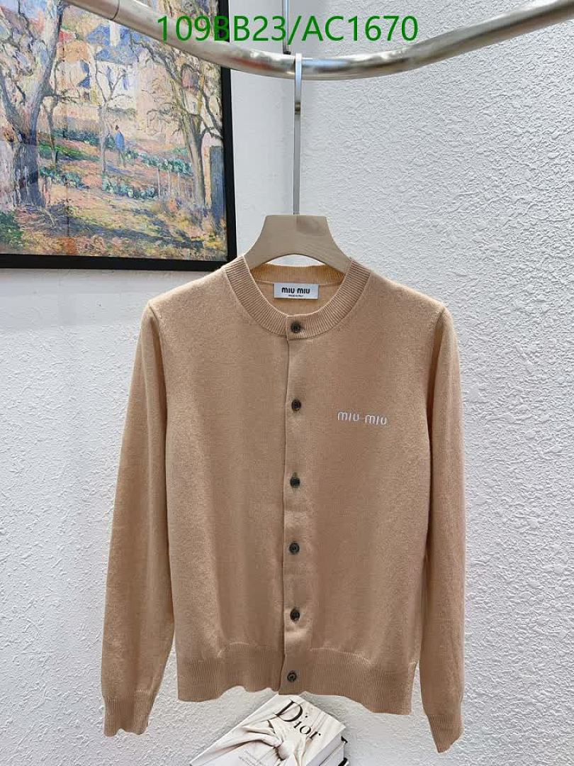 Miu Miu-Clothing Code: AC1670 $: 109USD