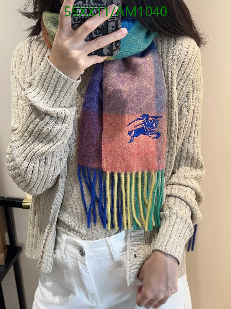 Burberry-Scarves Code: AM1040 $: 55USD